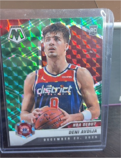 2020-21 Panini Mosaic NBA Debut #272 Deni Avdija — front
