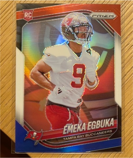 2025 Panini Prizm #351 Emeka Egbuka — front