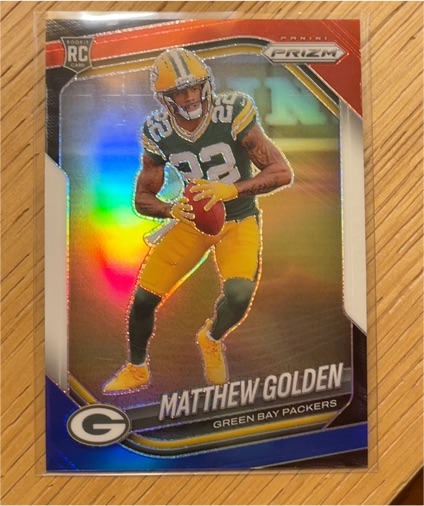 2025 Panini Prizm #326 Matthew Golden — front