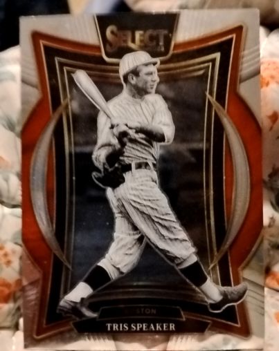 2025 Panini Select #29 Tris Speaker — front