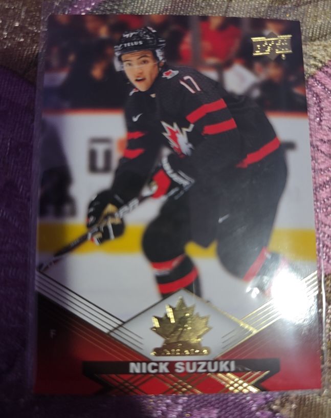 2025-26 Upper Deck Tim Hortons Team Canada #62 Nick Suzuki — front