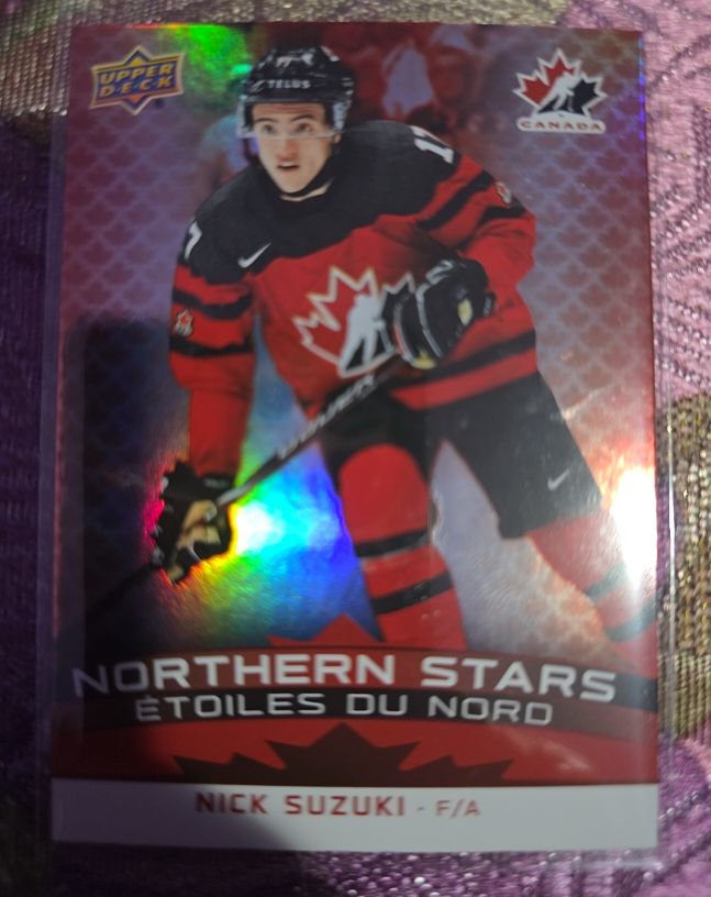 2025-26 Upper Deck Tim Hortons Team Canada Northern Stars #NS-4 Nick Suzuki — front