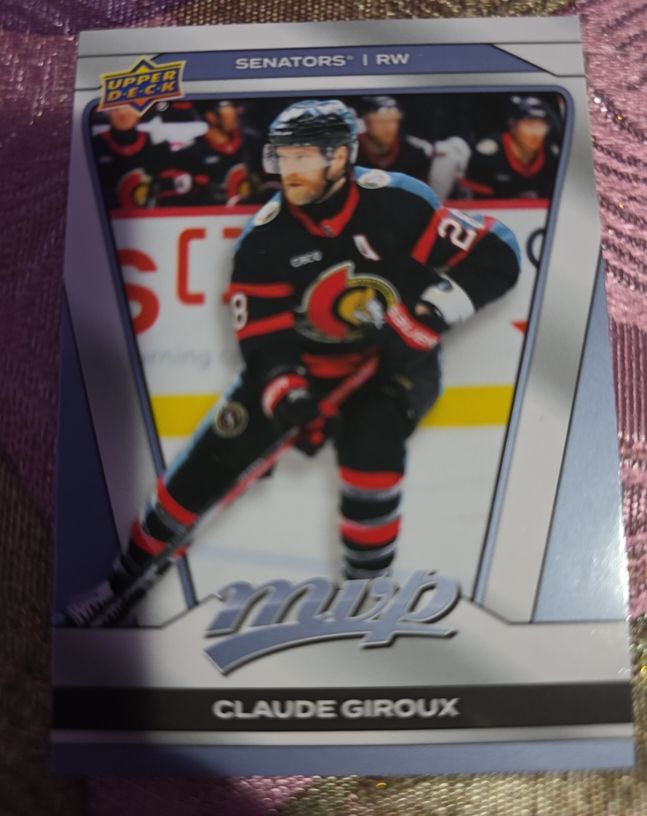 2025-26 Upper Deck MVP #7 Claude Giroux — front