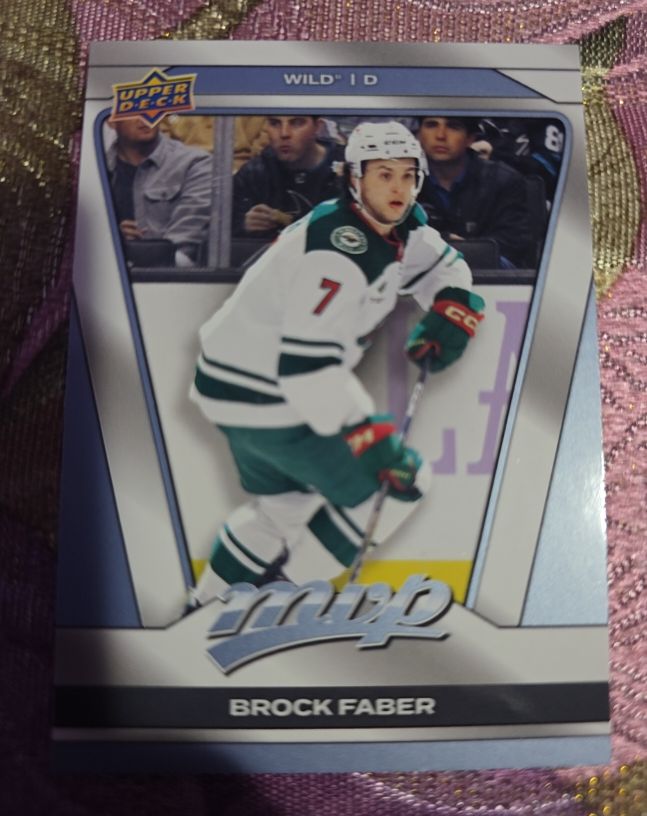 2025-26 Upper Deck MVP #179 Brock Faber — front