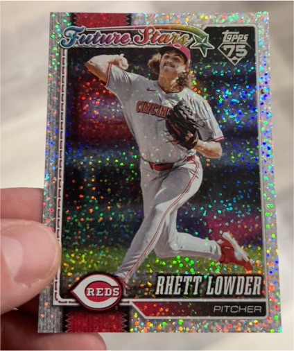 2026 Topps Series 1 #60 Rhett Lowder Future Stars — front