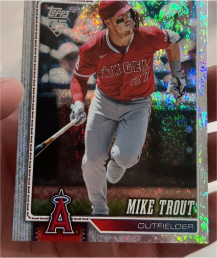 2026 Topps Series 1 #350 Mike Trout — front