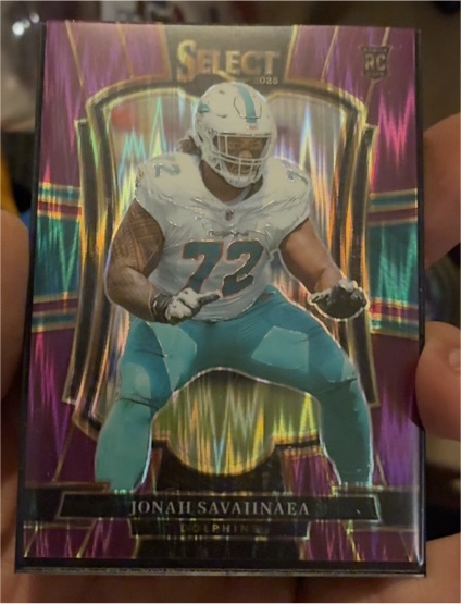 2025 Panini Select #183 Jonah Savaiinaea — front