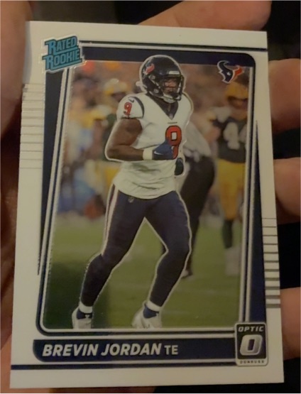 2021 Panini Donruss Optic #288 Brevin Jordan — front
