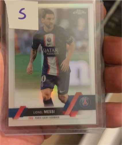 2023 Topps Chrome #1 Lionel Messi Paris Saint-Germain — front