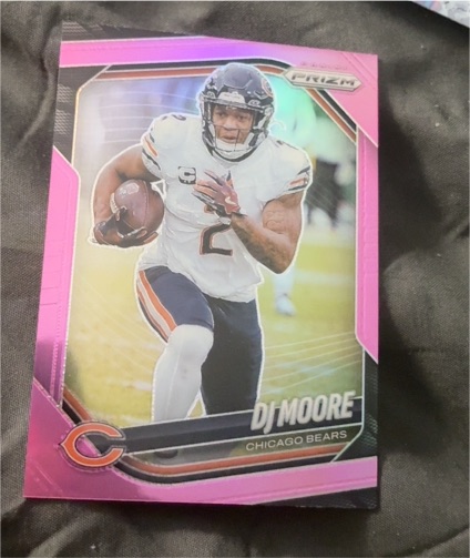 2025 Panini Prizm #92 DJ Moore — front
