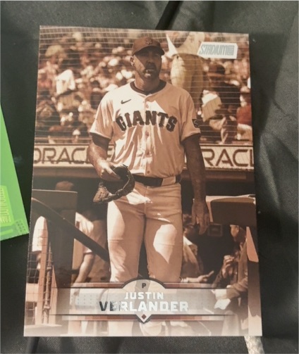 2025 Topps Stadium Club #162 Justin Verlander — front