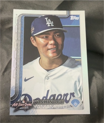 2025 Topps Update #ASG-32 Yoshinobu Yamamoto — front