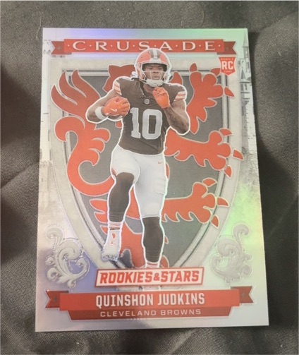 2025 Panini Rookies & Stars Crusade #20 Quinshon Judkins — front