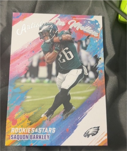 2025 Panini Rookies & Stars #18 Saquon Barkley — front