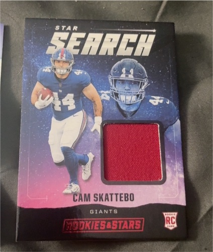 2025 Panini Rookies & Stars #SS-CSO Cam Skattebo — front