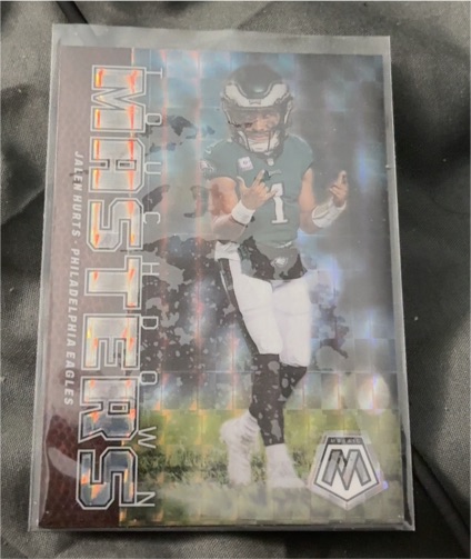 2023 Panini Mosaic Touchdown Masters #TM-JHT Jalen Hurts — front