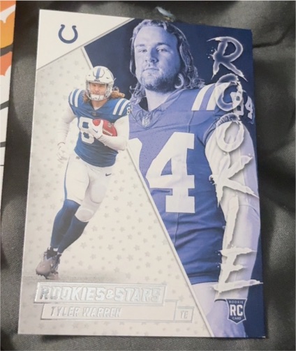 2025 Panini Rookies & Stars #29 Tyler Warren — front