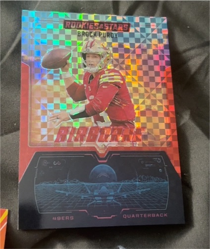 2025 Panini Rookies & Stars Airborne #21 Brock Purdy — front