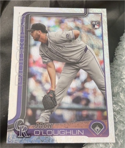 2025 Topps Update Series #US215 Jack O'Loughlin — front