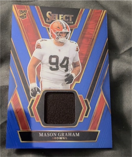 2025 Panini Select #RSW-MGM Mason Graham — front