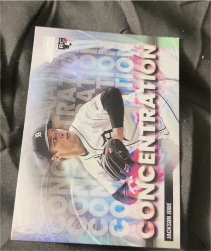 2025 Topps Stadium Club #C-10 Jackson Jobe Concentration — front