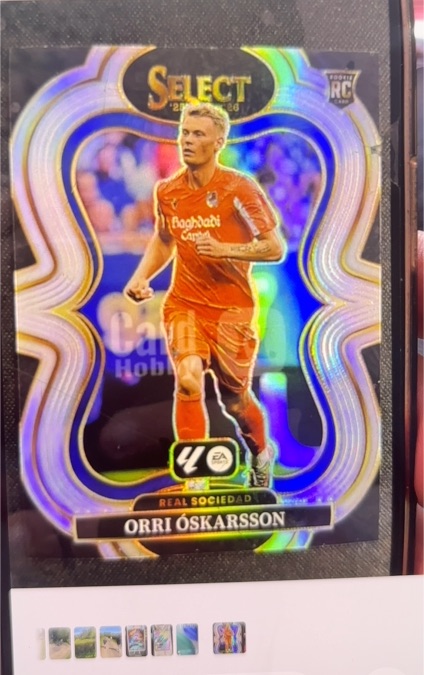 2025-26 Panini Select La Liga RC Orri Oskarsson — front