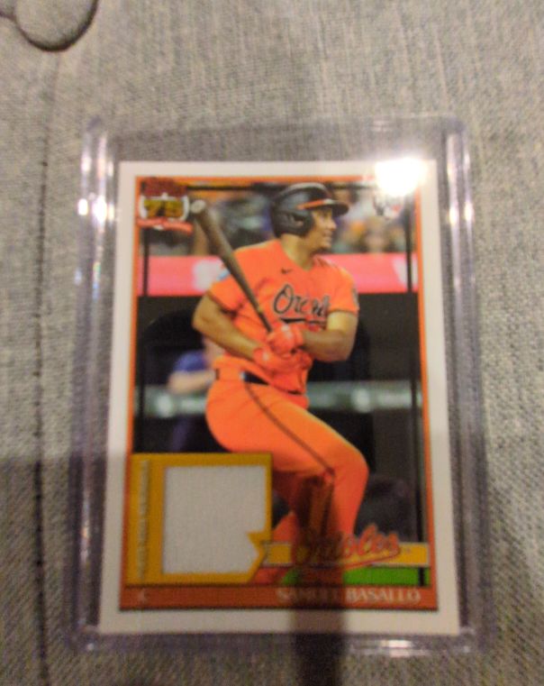 2026 Topps Series 1 #91R-SB Samuel Basallo — front