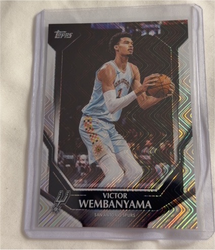 2026 Topps Collector's Kit #NBA-7 Victor Wembanyama — front