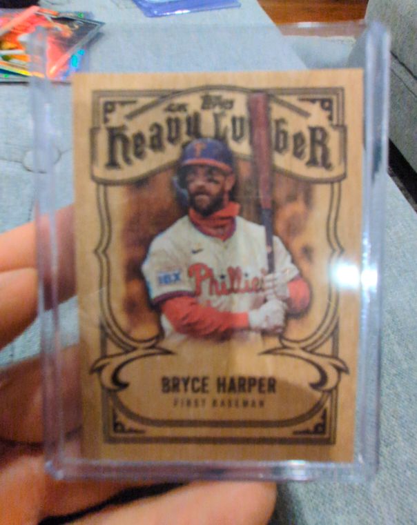 2026 Topps Series 1 #HL-4 Bryce Harper Heavy Lumber — front