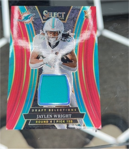 2024 Panini Select Draft Selections #DSM-JWT Jaylen Wright — front