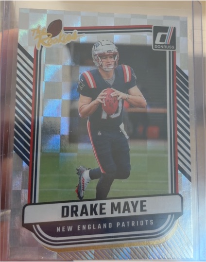 2024 Donruss The Rookies #TR-39 Drake Maye — front
