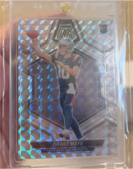 2024 Panini Mosaic #303 Drake Maye — front