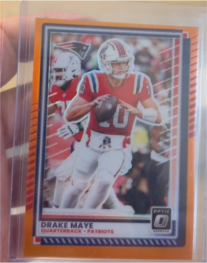 2025 Panini Donruss Optic #47 Drake Maye — front