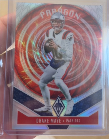 2025 Panini Phoenix #7 Drake Maye — front
