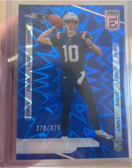 2024 Panini Donruss Elite #185 Drake Maye — front