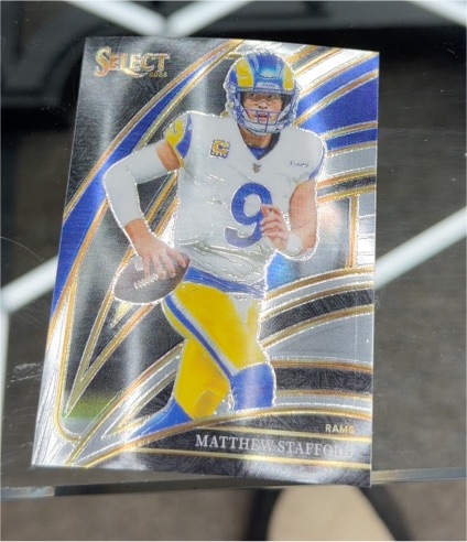 2025 Panini Select Club Level #219 Matthew Stafford — front