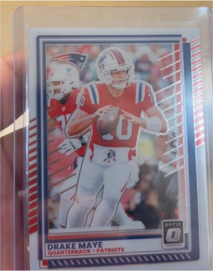 2025 Donruss Optic #47 Drake Maye — front