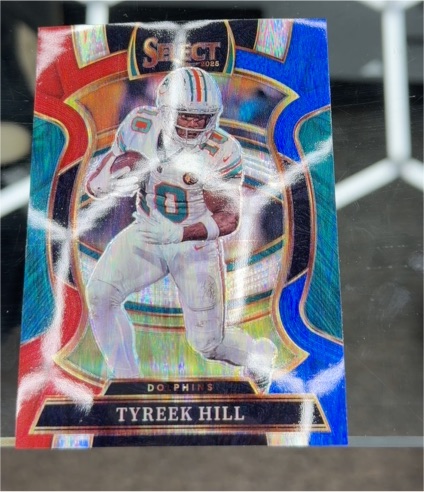 2025 Panini Select #83 Tyreek Hill — front