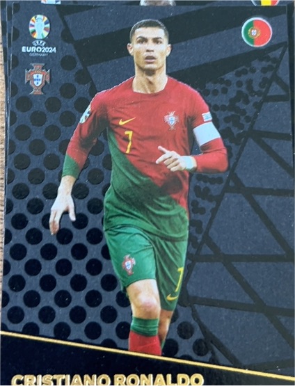 2024 Topps Match Attax UEFA Euro #BE 7 Cristiano Ronaldo — front