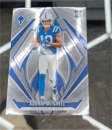 2024 Panini Phoenix #153 Adonai Mitchell — front