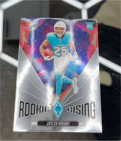 2024 Panini Phoenix Rookie Rising #RR-JWT Jaylen Wright — front