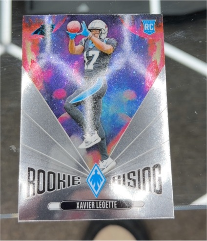 2024 Panini Phoenix Rookie Rising #RR-XLE Xavier Legette — front