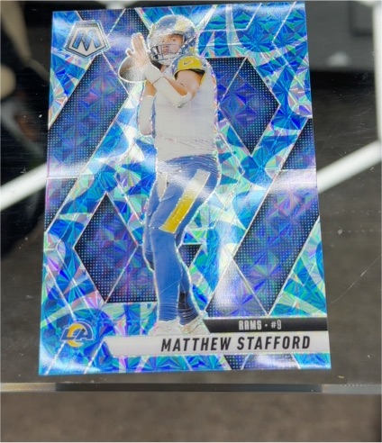 2025 Panini Mosaic #96 Matthew Stafford — front