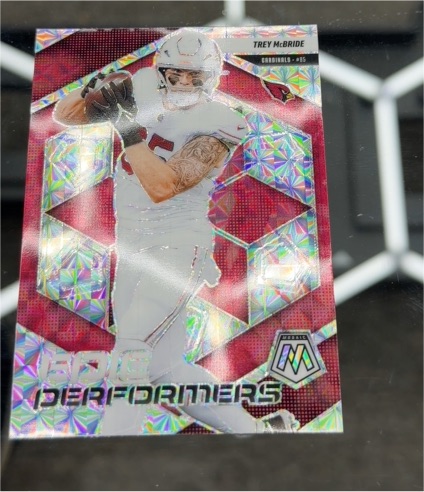 2025 Panini Mosaic Epic Performers #10 Trey McBride — front