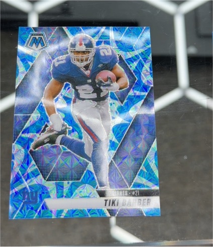 2025 Panini Mosaic #12 Tiki Barber — front