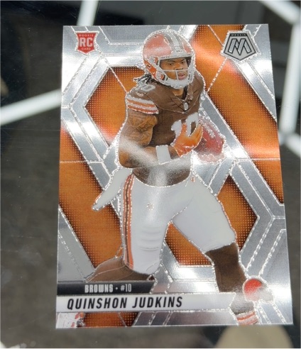 2025 Panini Mosaic #365 Quinshon Judkins — front