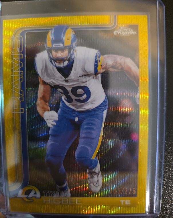 2025 Topps Chrome #172 Tyler Higbee — front