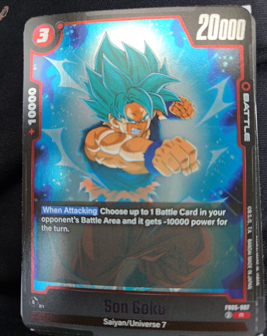 Dragon Ball Super Card Game FB05-007 Son Goku — front