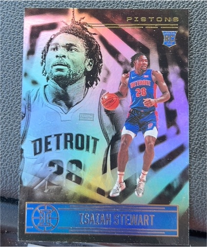 2020-21 Panini Illusions #172 Isaiah Stewart — front
