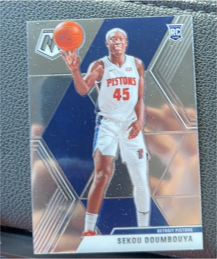 2019-20 Panini Mosaic #243 Sekou Doumbouya — front